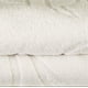Serviette de bain blanche à franges hometrends en coton – image 2 sur 2