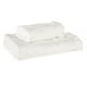 Serviette de bain blanche à franges hometrends en coton – image 1 sur 2