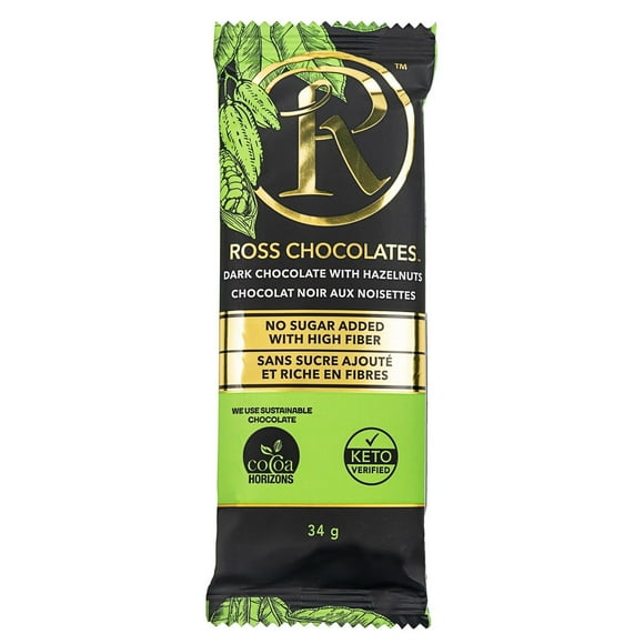 Ross choc au lait 34g w stevia Ross choc au lait 34g