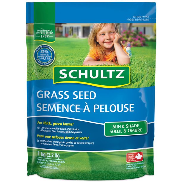 Schultz® Grass Seed, Schultz® Grass Seed 1kg Walmart.ca