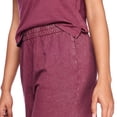 thumbnail image 4 of George Women's Mineral Washed Pull-On Cropped Pant, 4 of 6