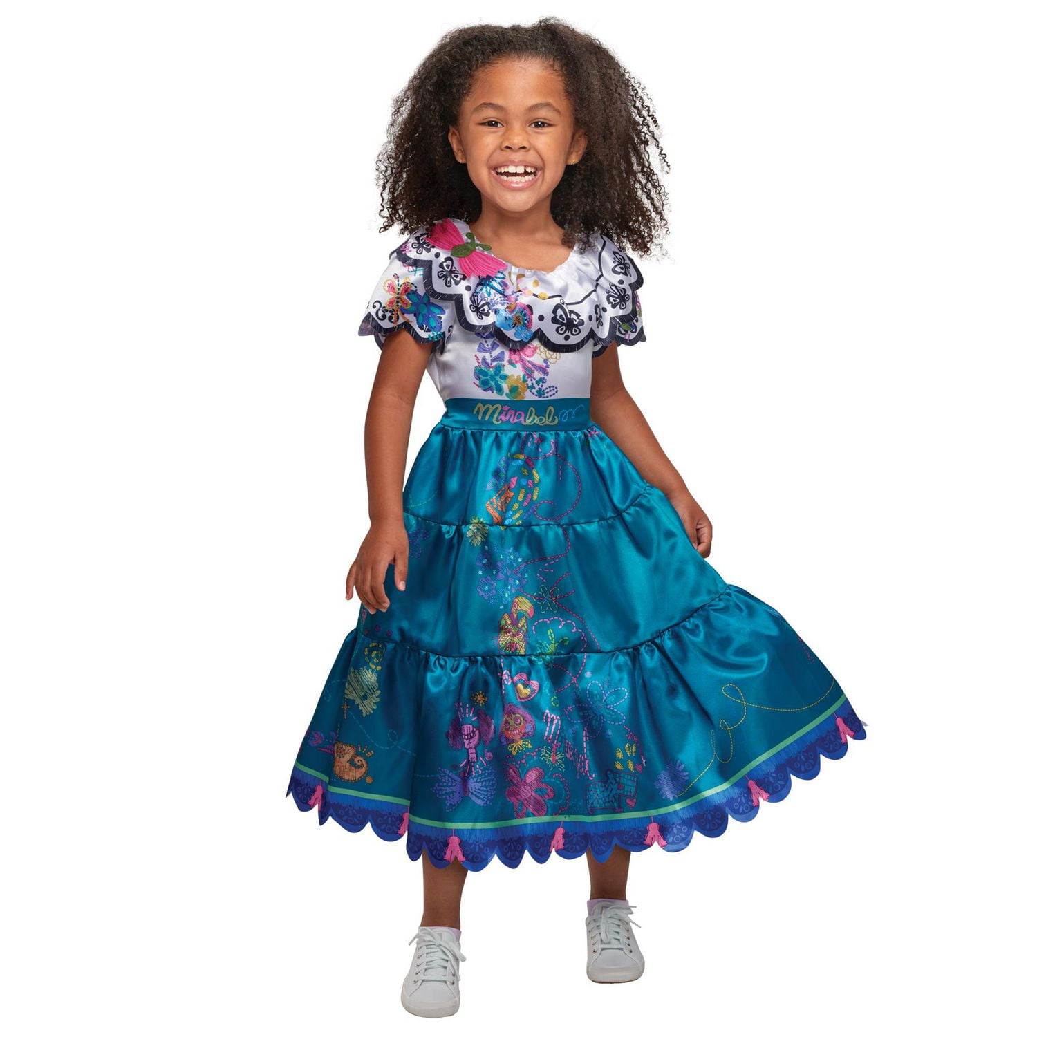 Encanto Disney Mirabel Girl's Fancy-Dress Costume, S (4-6X