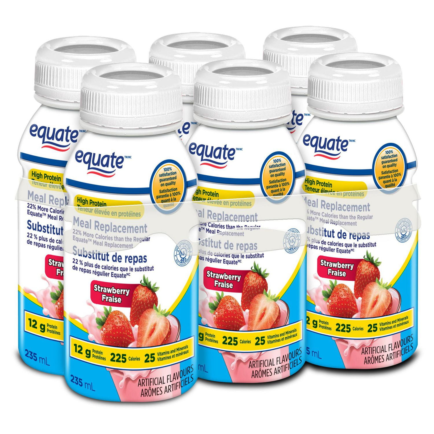 Equate Strawberry High Protein Shake - Walmart.ca