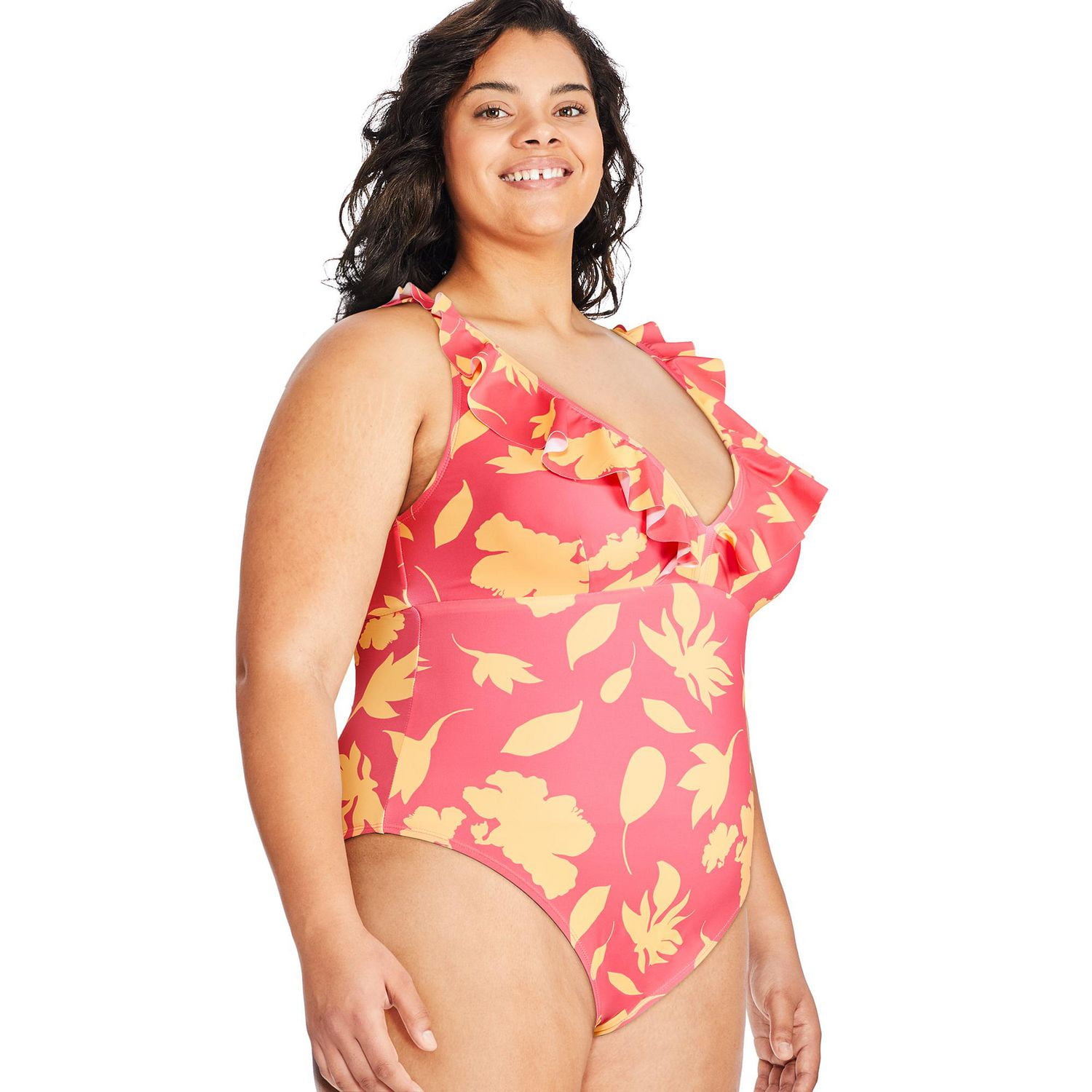 George Plus Women's Ruffle Swimsuit