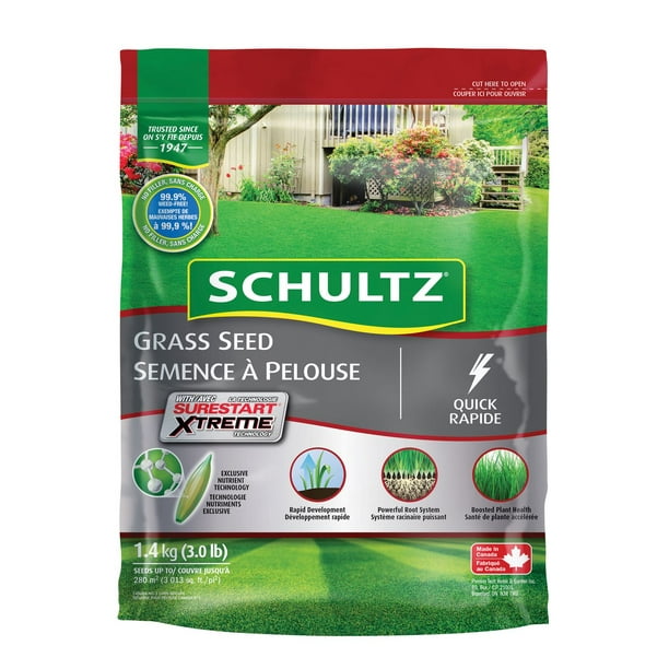 Semence à pelouse Schultz avec SureStart Xtreme