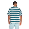 thumbnail image 3 of T-shirt ample à rayures George pour hommes, 3 of 6