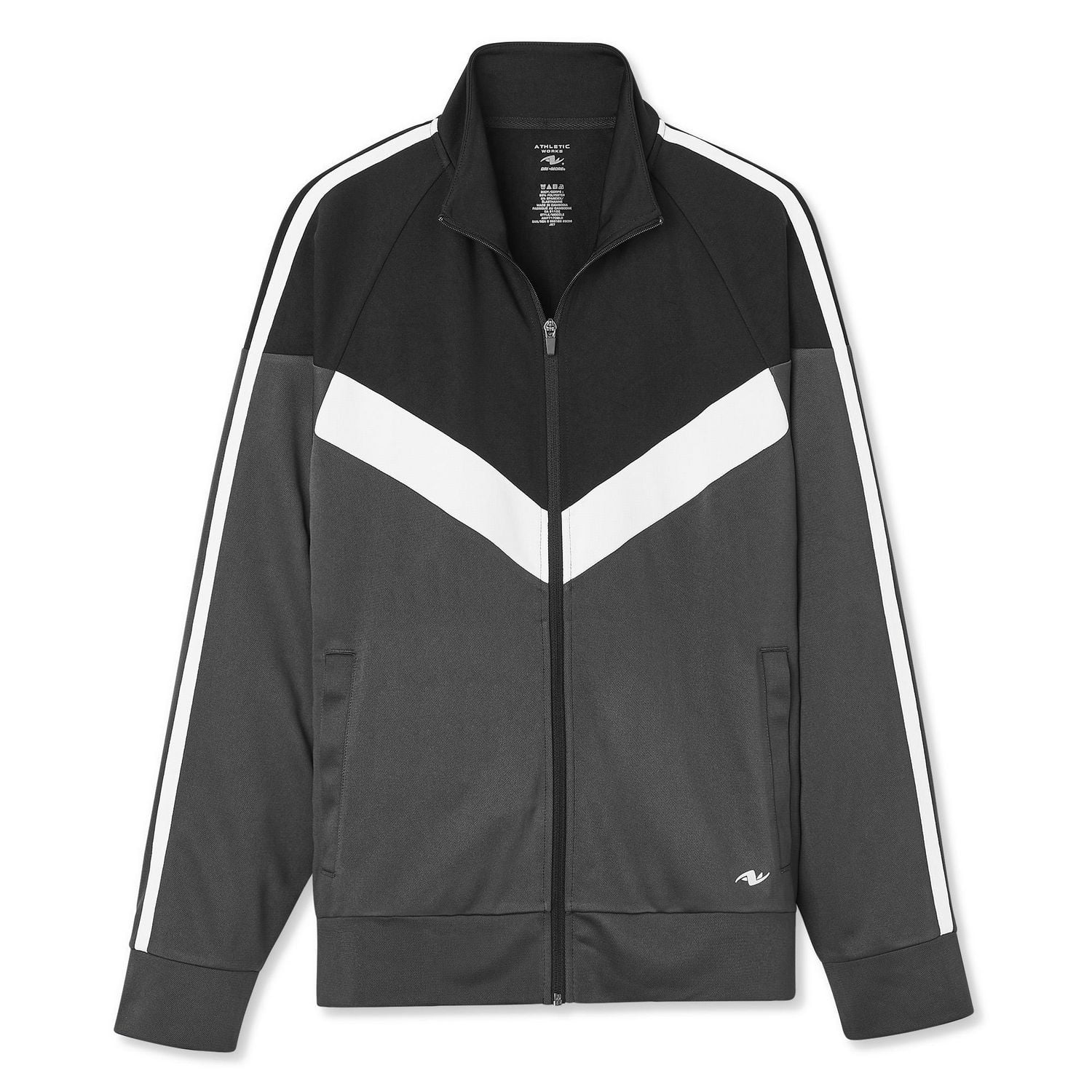 Athletic Works Men s Track Jacket Walmart