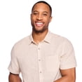 thumbnail image 4 of Chemise en mélange de lin George pour hommes, 4 of 6