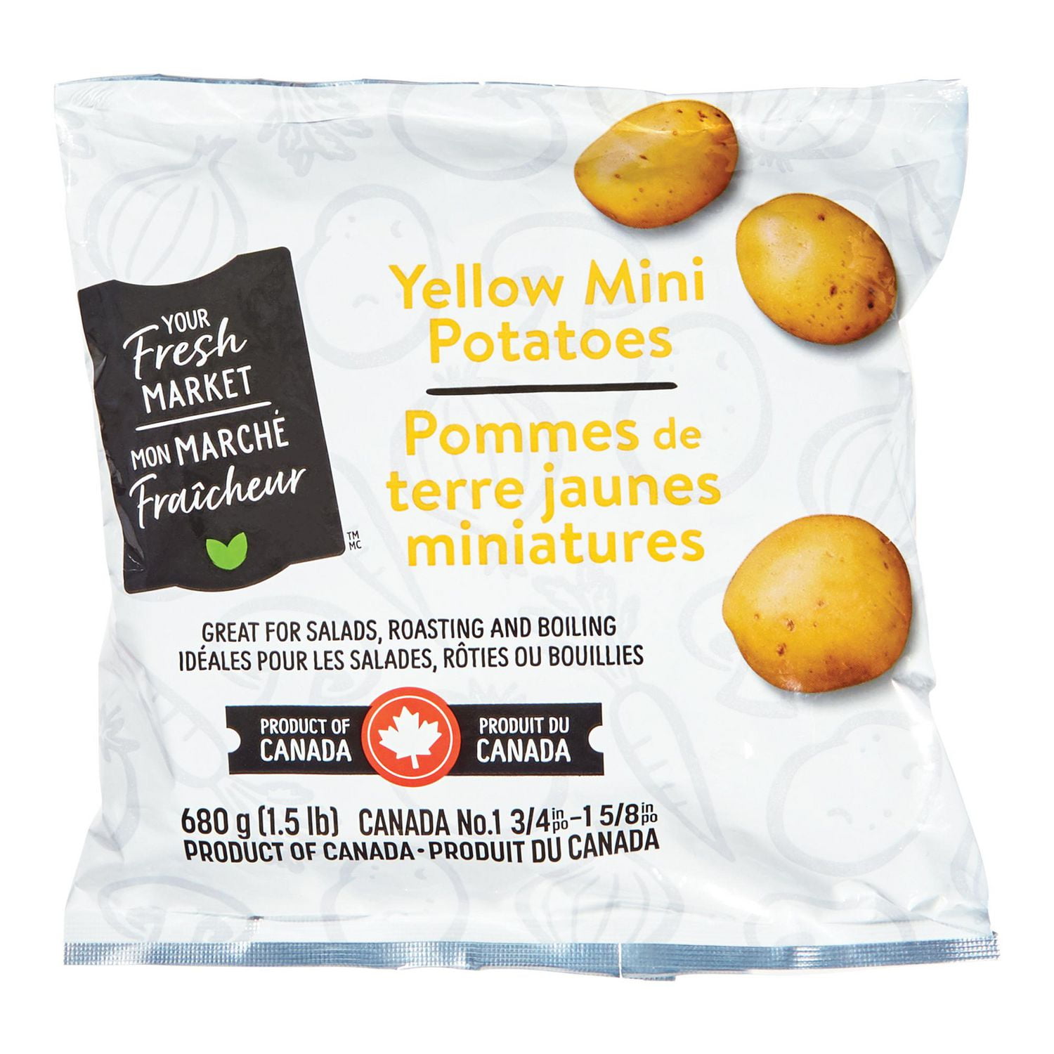 Your Fresh Market Mini Yellow Potatoes, 1.5 lb