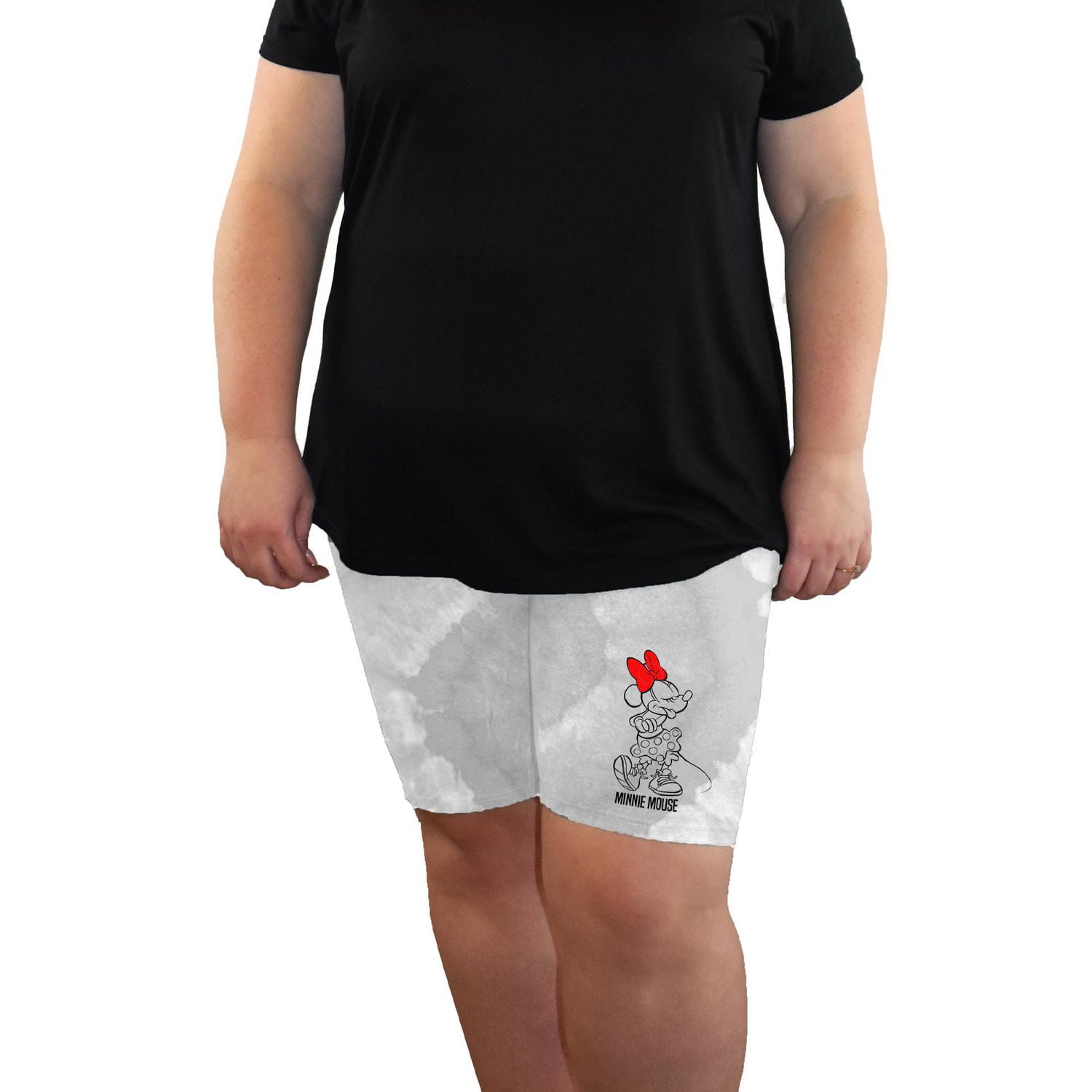Ladies Plus Disney Minnie Mouse Mood Fun Short