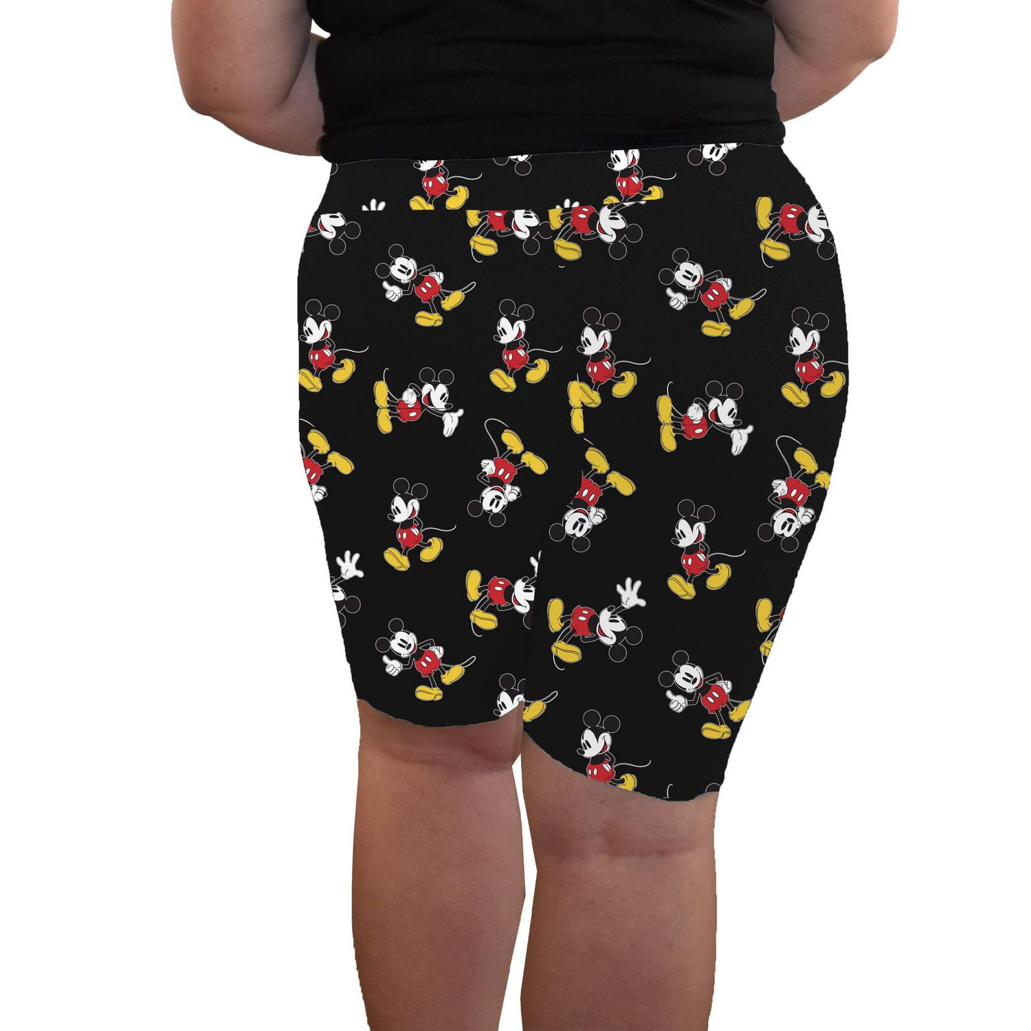 Ladies Plus Disney Mickey Fun Toss Shorts