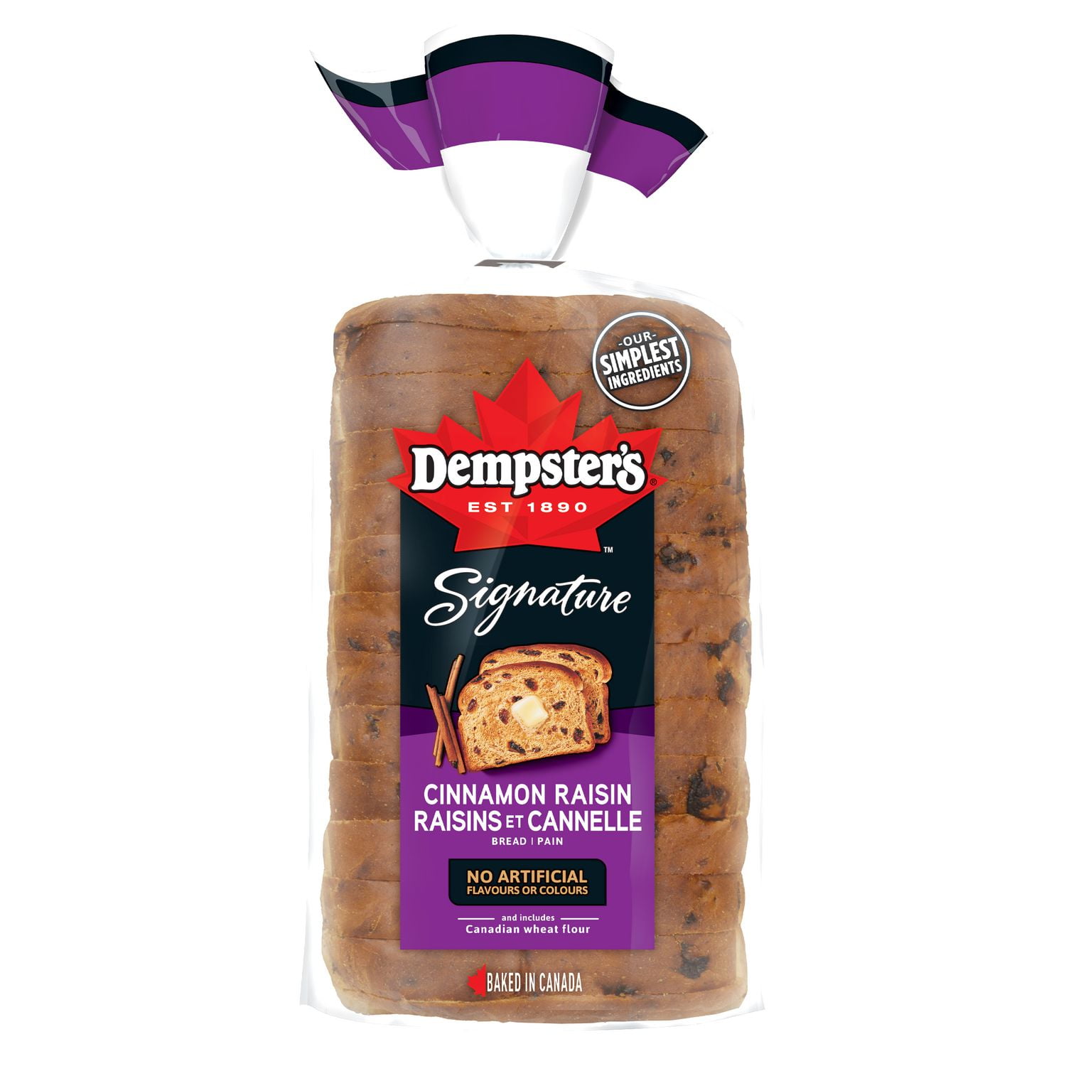 Pain raisins et cannelle Signature de Dempster’s® 680 g