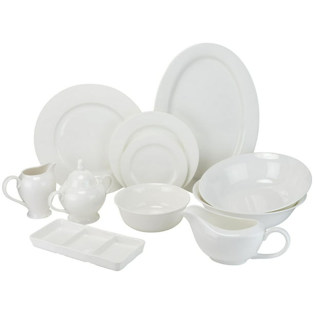 Bone China Service de Table Vaisselle (28 pièces) Vaisselle en