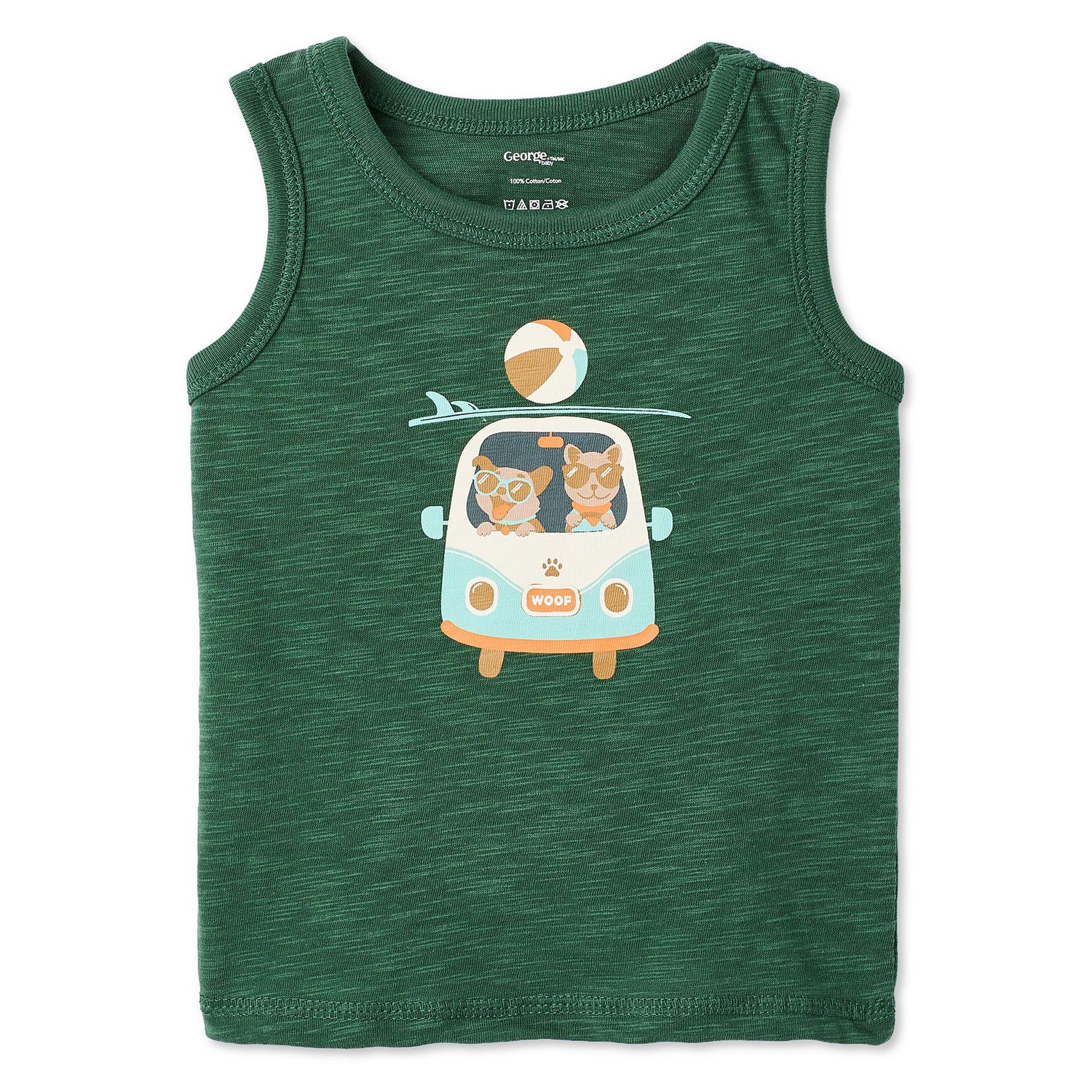 George Baby Boys' Graphic Tank Top