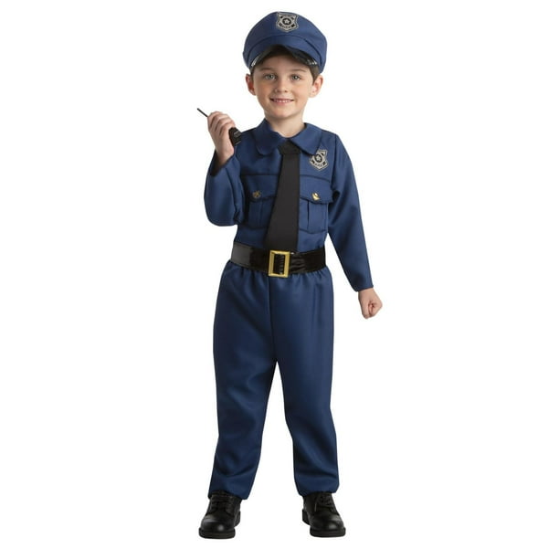 Kit de costume et de jeu de rôle d'agent de police pour enfants