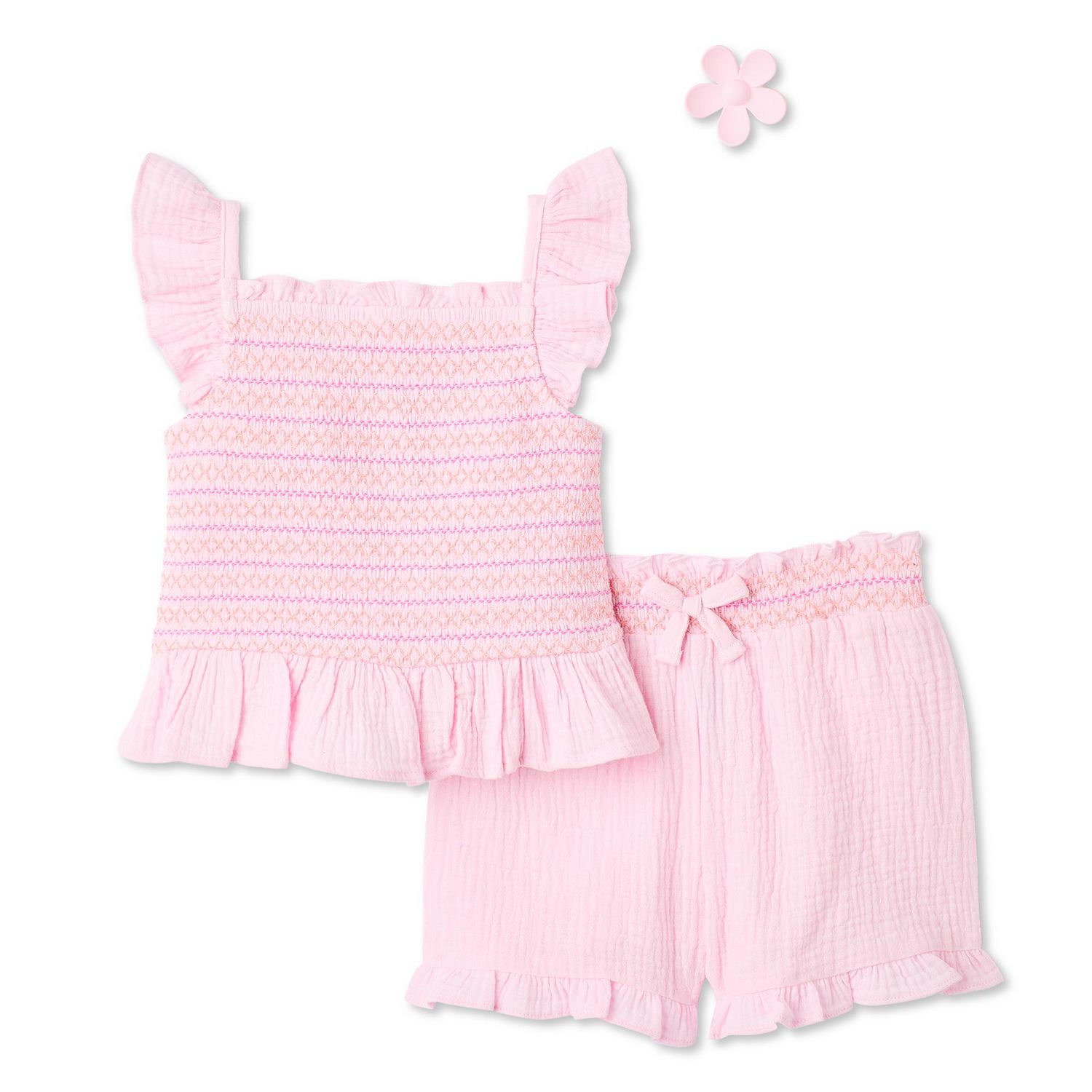 Ensemble 3 pièces en gaze George pour petites filles