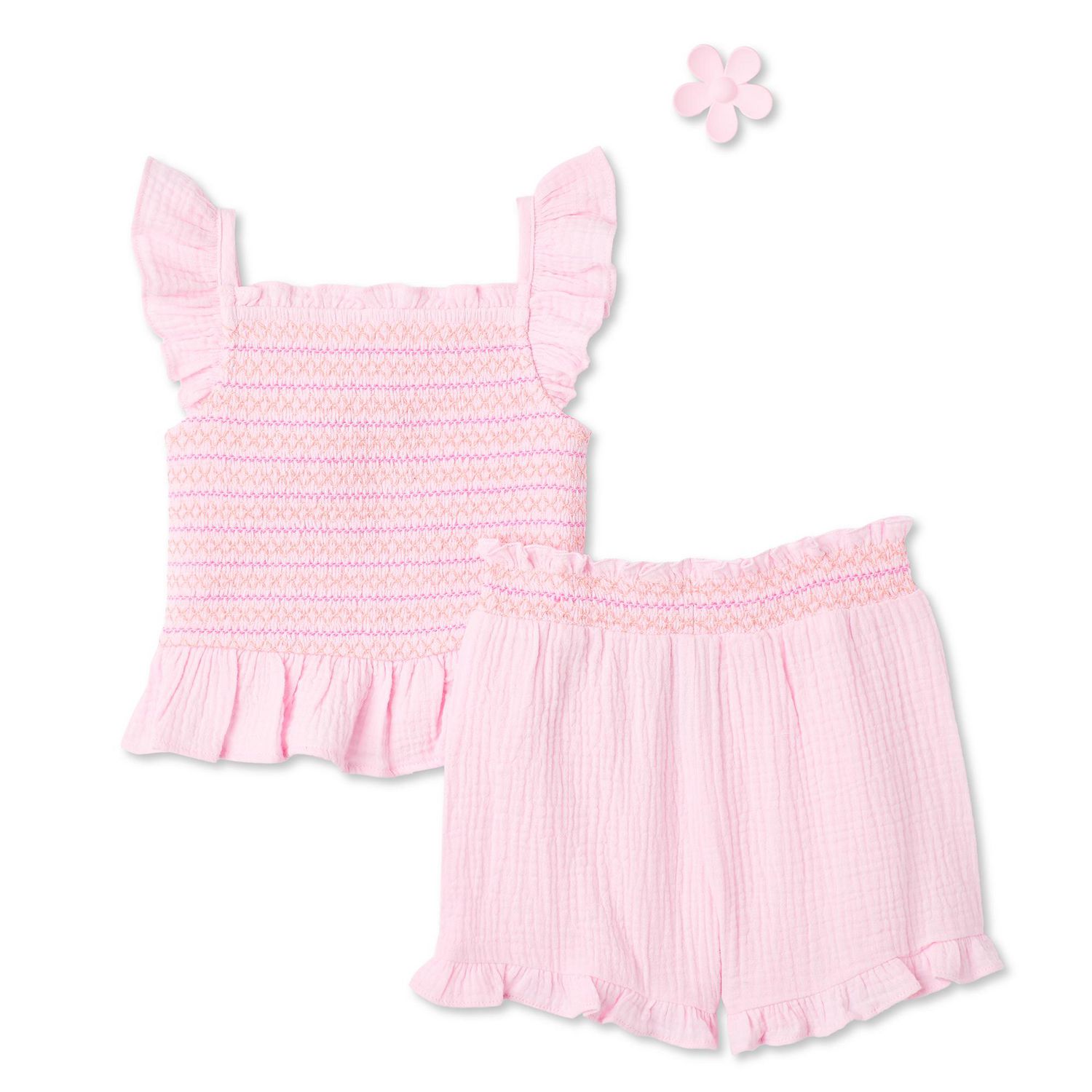 Ensemble 3 pièces en gaze George pour petites filles