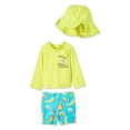 thumbnail image 1 of George Baby Boys' Three Piece Rashguard Set, 1 of 2