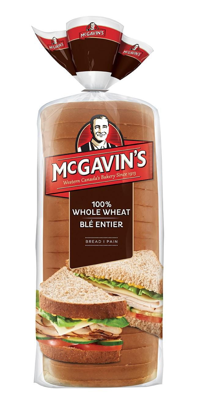 McGavin's 100 Whole Wheat Bread Walmart Canada