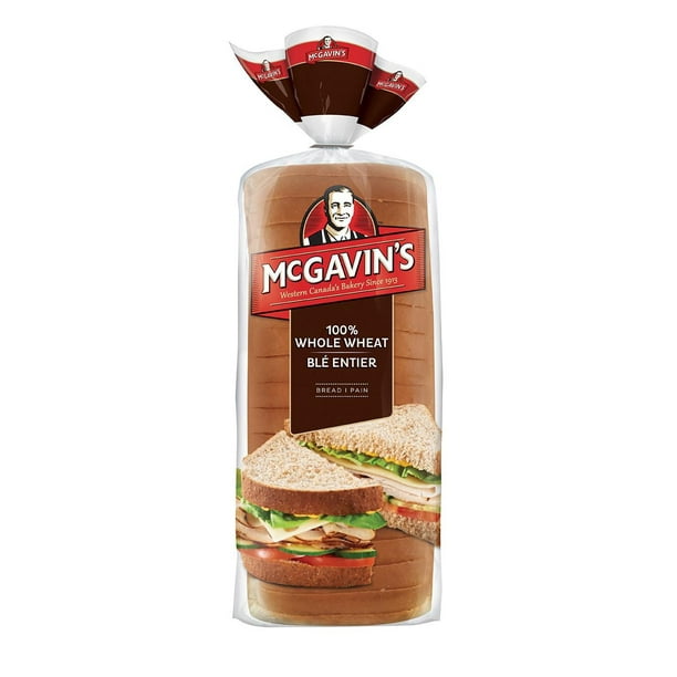 McGavin's 100 Whole Wheat Bread Walmart.ca