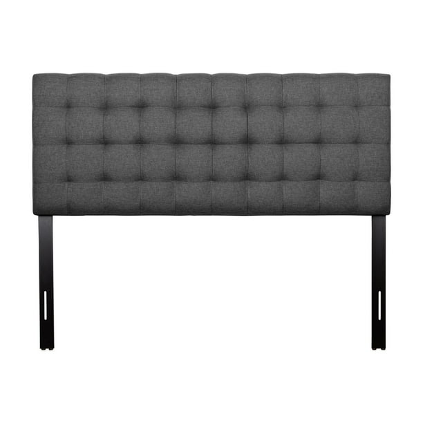 CorLiving Valencia Modern Queen Size Upholstered Tufted Headboard ...