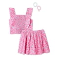 thumbnail image 2 of Btween Girls' Two Piece Eyelet Skirt Set, 2 of 3