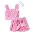 thumbnail image 3 of Btween Girls' Two Piece Eyelet Skirt Set, 3 of 3