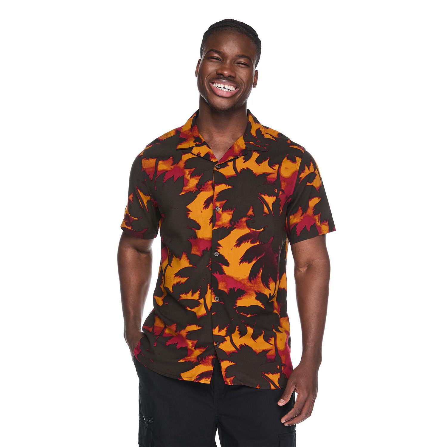 Chemise de vacances imprimée George pour hommes