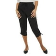 thumbnail image 1 of Penmans Women's Rib Waistband Capri, 1 of 6
