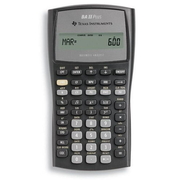 TI BA-IIPlus Calculatrice