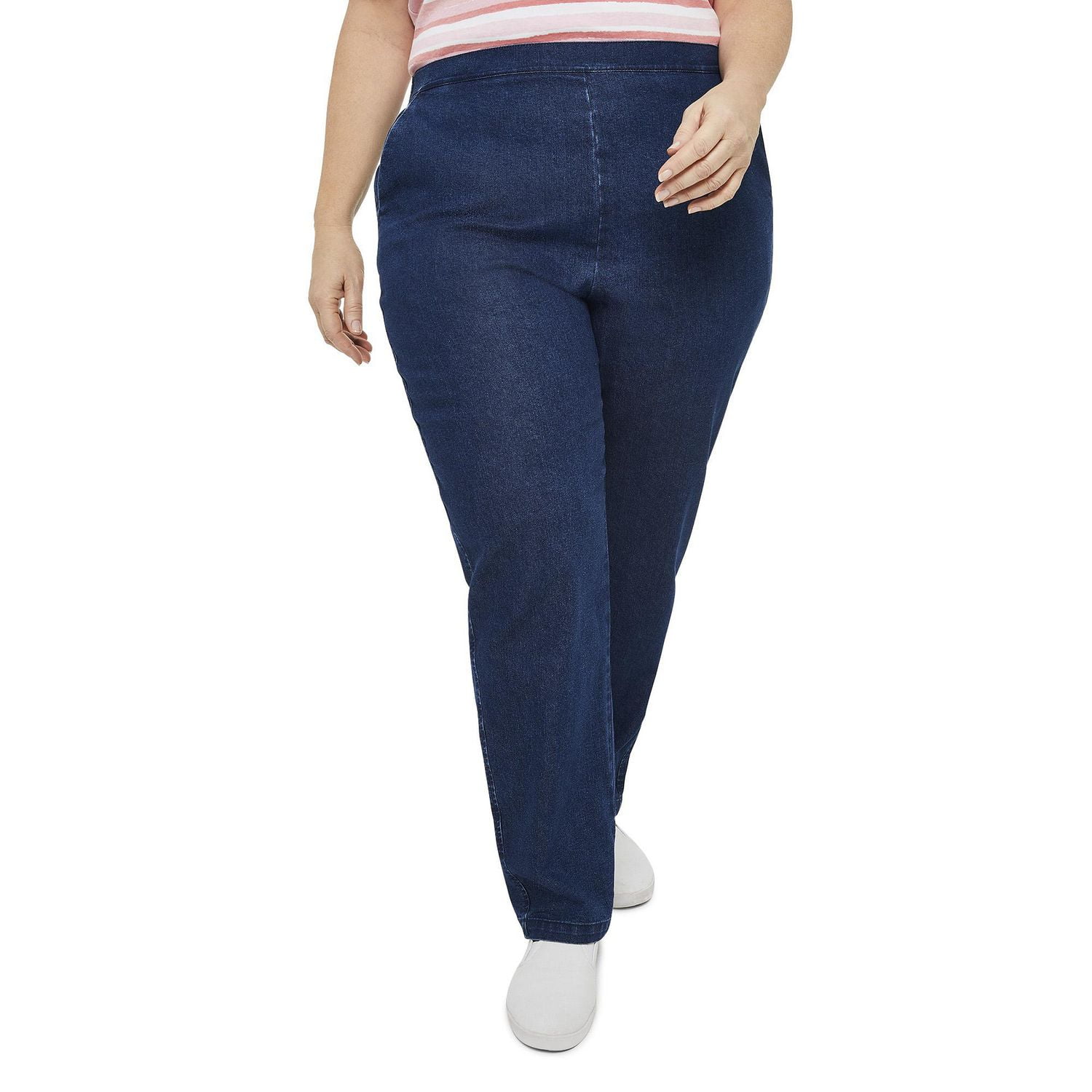 Pantalon enfilable en denim Penmans Plus pour femmes
