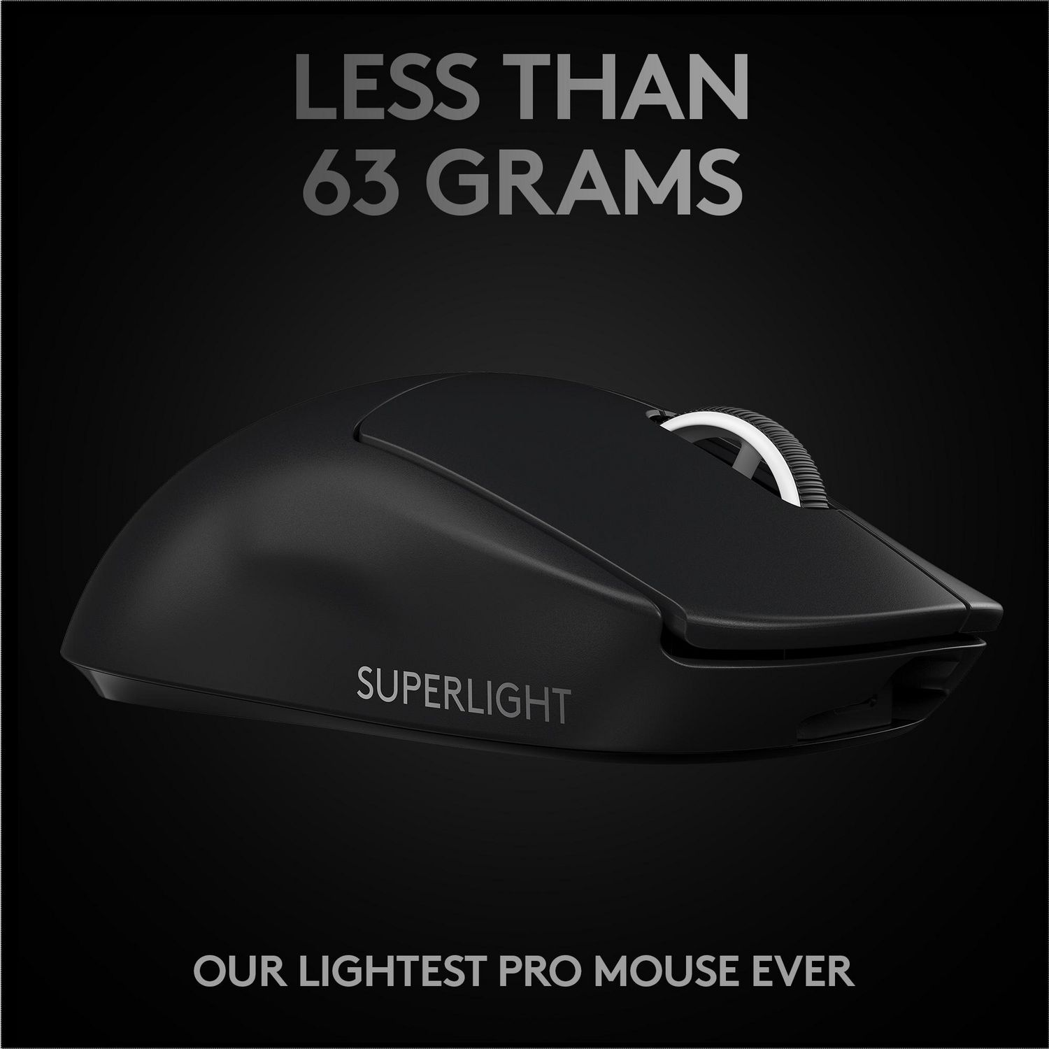 Logitech G PRO X SUPERLIGHT Wireless Gaming Mouse, Ultra-Lightweight, HERO  25K Sensor, 25,600 DPI