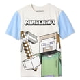 thumbnail image 1 of T-shirt à imprimé graphique Minecraft pour garçons, 1 of 3