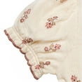 thumbnail image 4 of modern moments™ by Gerber® - Ruffle Collar Bubble Romper - Beige Daisies, 4 of 6