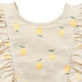 thumbnail image 4 of modern moments™ by Gerber® - Ruffle Dress - Beige Lemons, 4 of 6