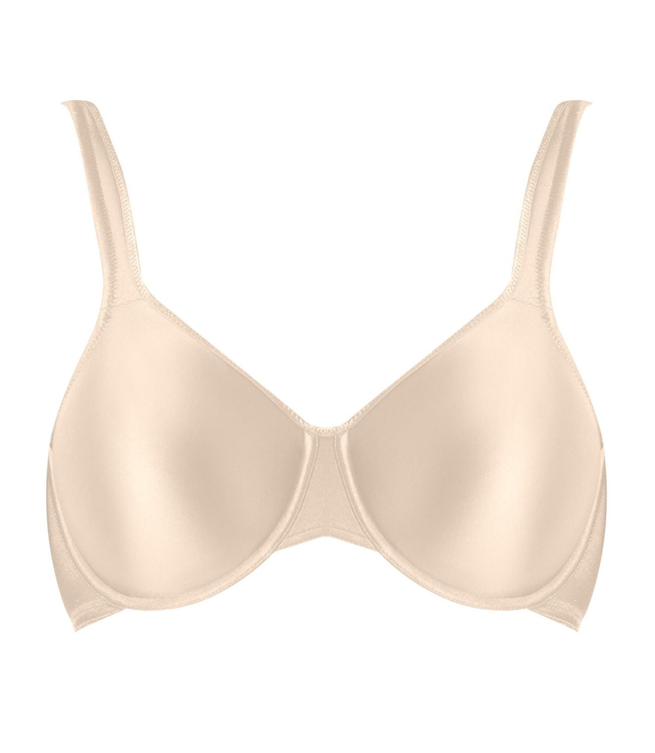 Exquisite Form #9675123 FULLY Full-Support T-Shirt Bra, Seamless Cups, Stretch Satin