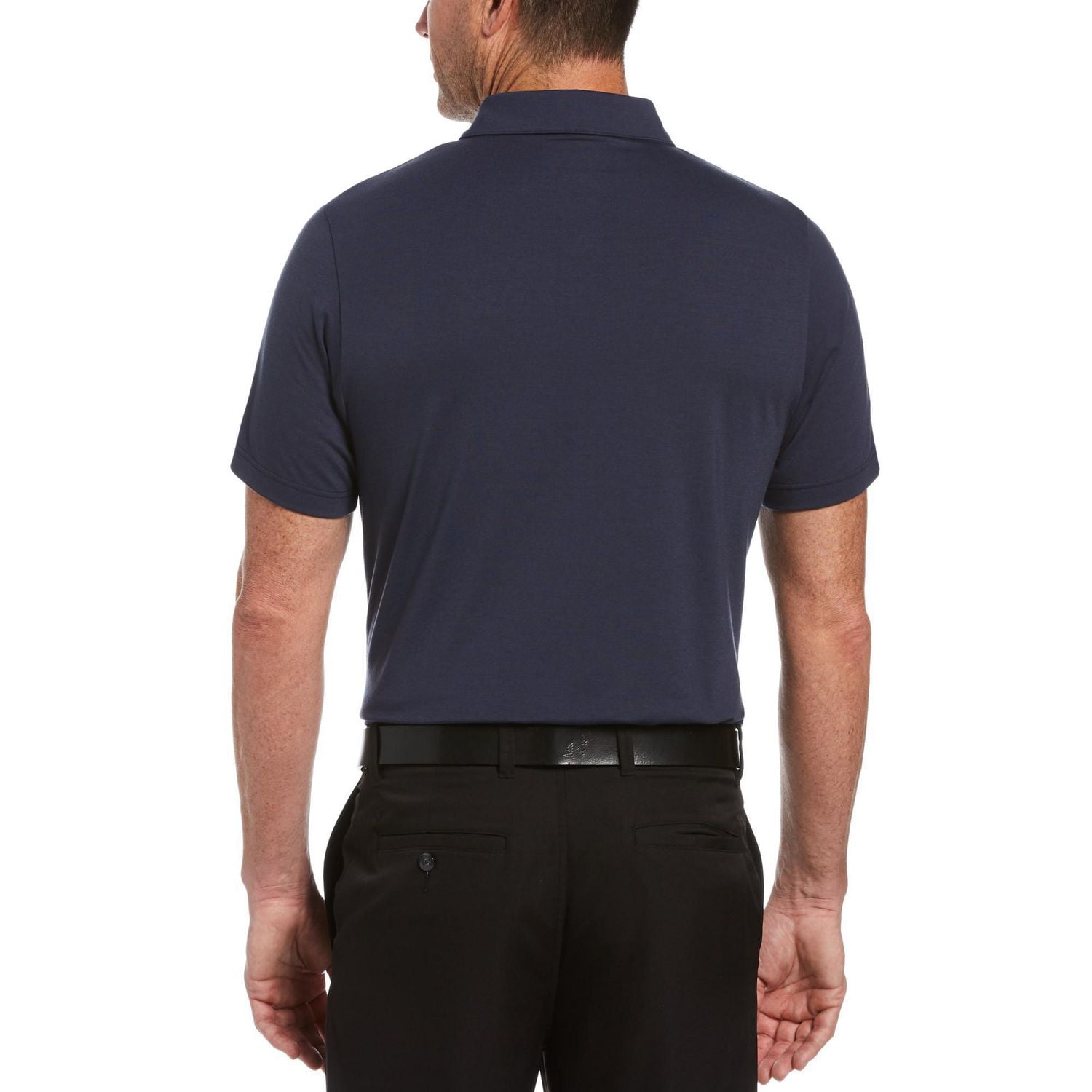 Men's Casual Chest Print Short Sleeve Polo