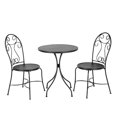 thumbnail image 3 of Mainstays 3-Piece Steel Bistro Set - Black, 3 of 4