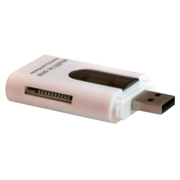 Lecteur de carte mémoire multimédia ONN USB 2.0