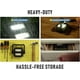 Bell + Howell Worklight 360 étanche portable robuste double éclairage facile à utiliser multi-positions bricoleur plombier mécanicien méga lampe de travail comme vu à la télévision Lampe de travail – image 2 sur 6