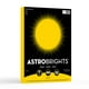 Papier de couleur jaune solaire Astrobrights – image 1 sur 4