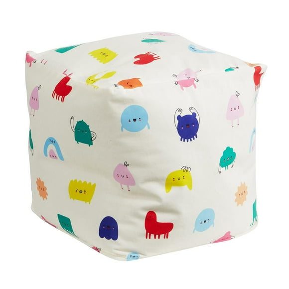 FHE 14 inch Kids Pattern Pouf