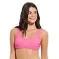thumbnail image 1 of Summer Flirtt Women's Textured Scoop Neck Bikini Top, 1 of 8
