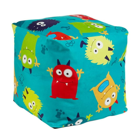 FHE 14 inch Kids Pattern Pouf