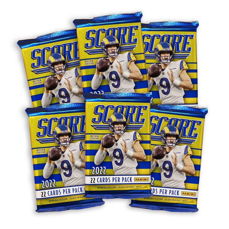 2023 Panini Score Football Blaster Box 6 Packs 132 Cards w/ 2023