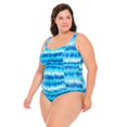 thumbnail image 5 of Krista Plus Women's Ruched Front One Piece Swimsuit, 5 of 5