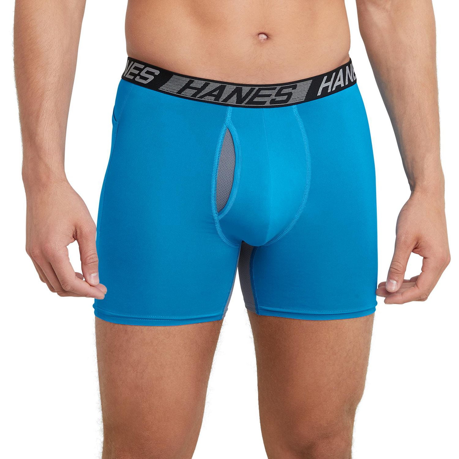 Hanes X-Temp Total Support Pouch Calecons Boxeurs Sans Etiquette, Evacuation de l'humidite P3