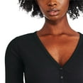 thumbnail image 4 of George Women's Henley Tee, 4 of 6