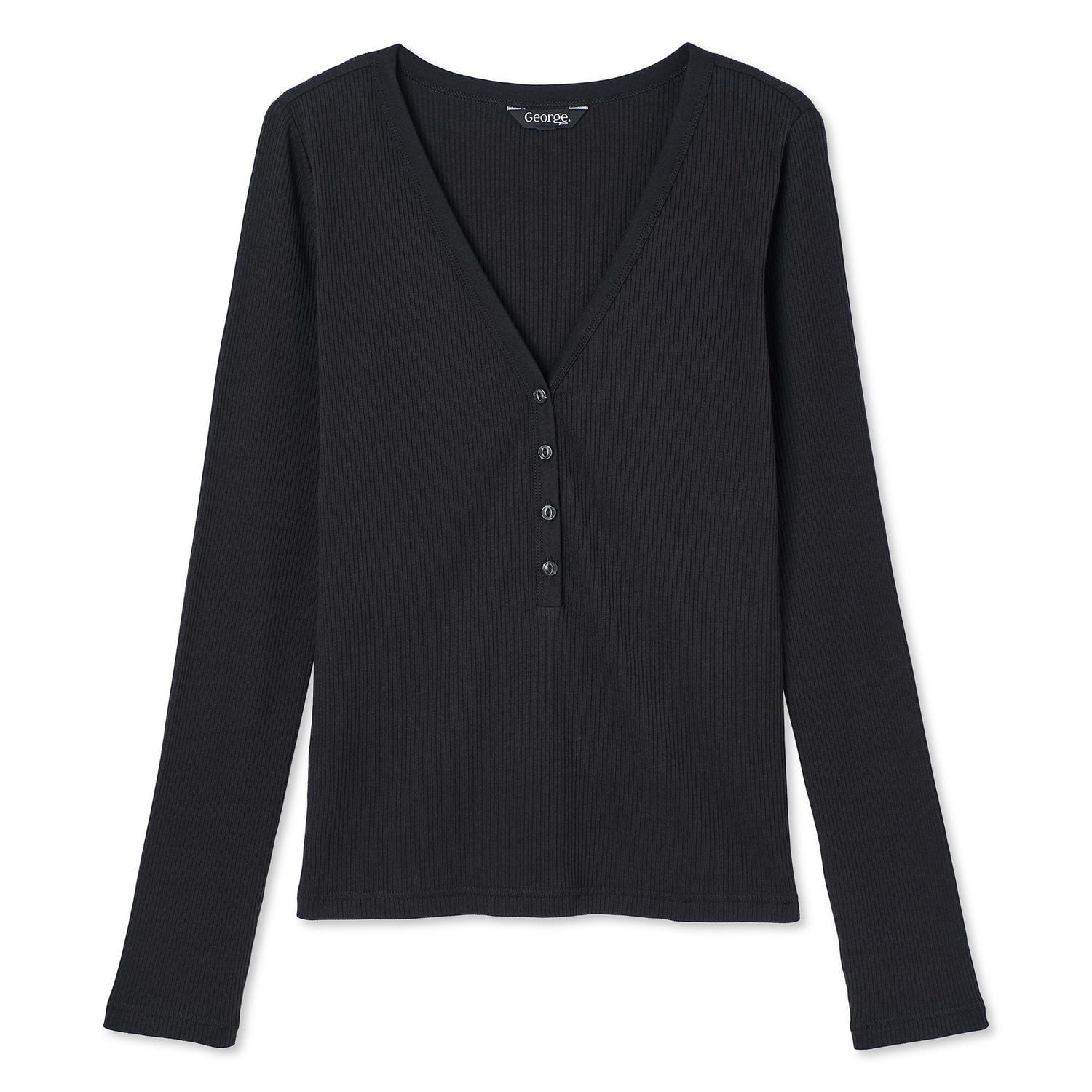 T-shirt henley George pour femmes