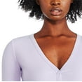 thumbnail image 4 of George Women's Henley Tee, 4 of 6
